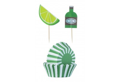 Mason Cash Gin & Tonic Cupcake Set (48 piece)
